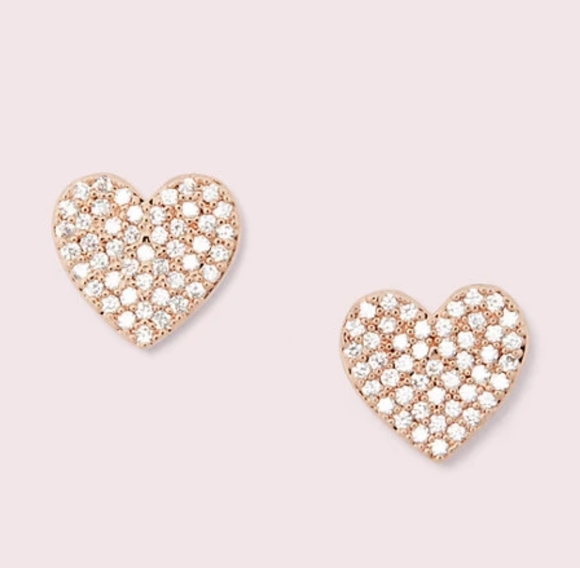 kate spade new york Heart To Heart Pave Studs - Picture 3 of 9